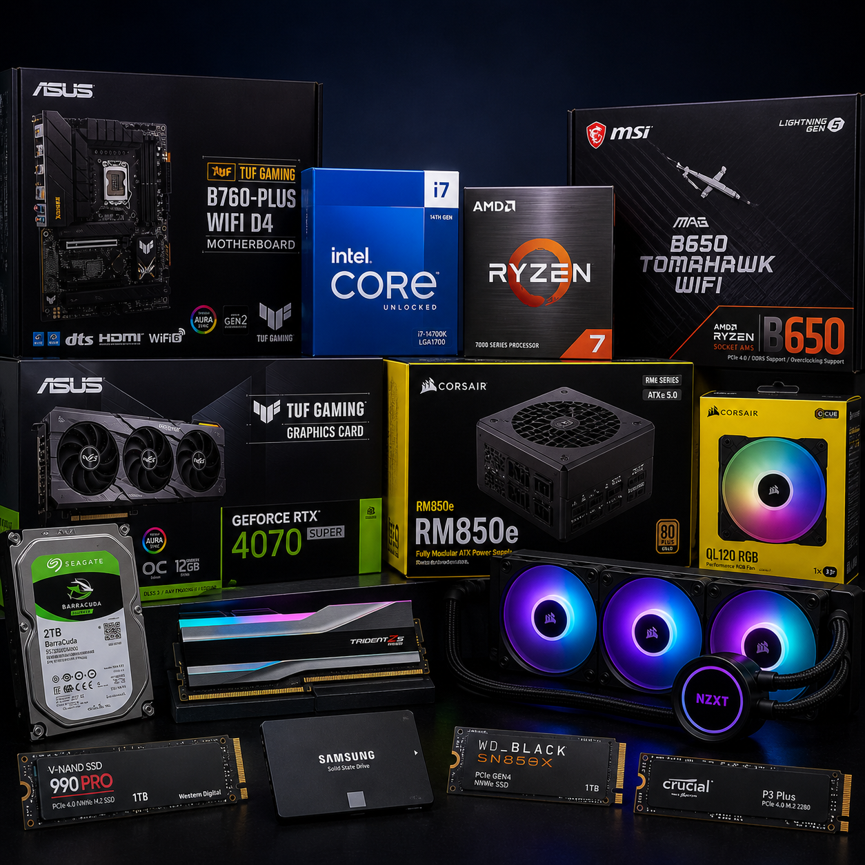 Custom gaming PCs at Sun Computers